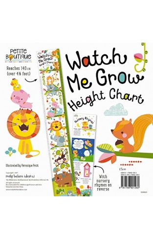 Watch Me Grow Height Chart (Petite Boutique)